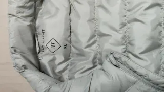 Chaleco acolchado gris hombre Xl