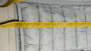 Chaleco acolchado gris hombre Xl