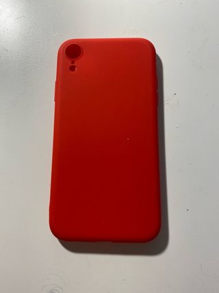 Custodie iPhone XR (Nero, Turchese, Rosso)
