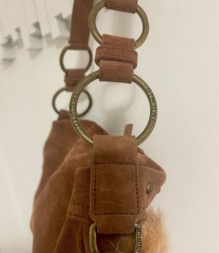 Bolso de pelo marrón, en perfecto estado
