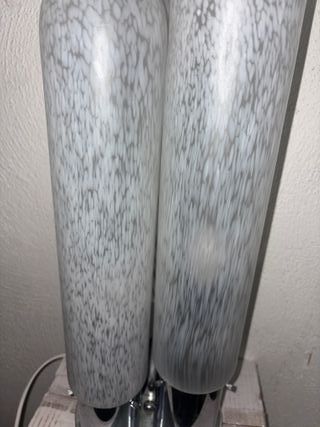 Lampada Carlo Nason Mazzega Vetro Metallo