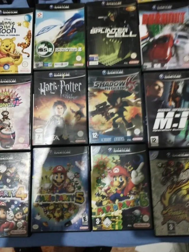 Lote Nintendo GameCube + 2 mandos