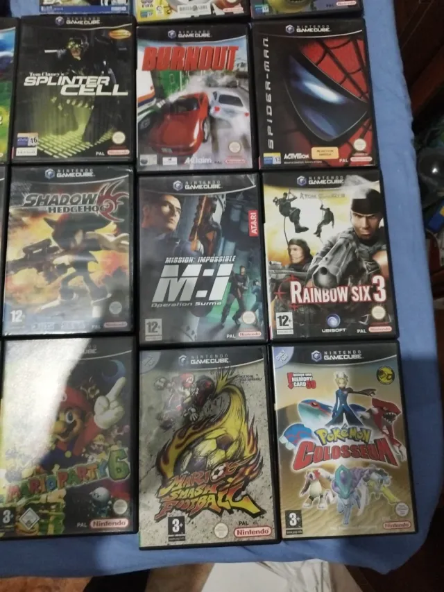 Lote Nintendo GameCube + 2 mandos
