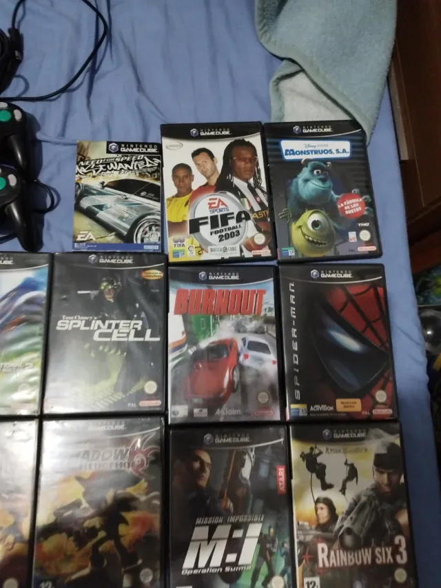 Lote Nintendo GameCube + 2 mandos