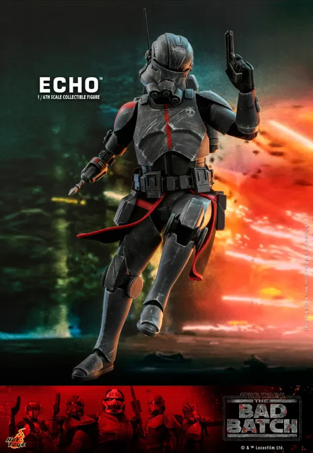 Figura Hot Toys Echo 1/6 Star Wars Bad Batch
