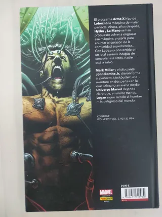 Cómic Marvel de Lobezno: Enemigo del Estado