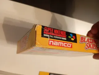 Blazing Skies SNES Super Nintendo PAL