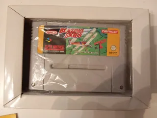 Blazing Skies SNES Super Nintendo PAL