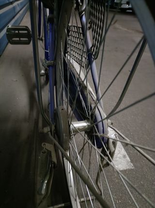Bicicleta Paseo Ciudad Mujer Vintage Azul