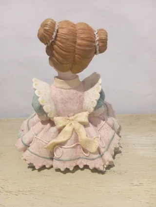 Muñeca decorativa vintage 18 cm