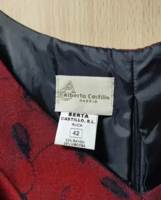 Chaleco Alberto Castillo Rojo y Negro