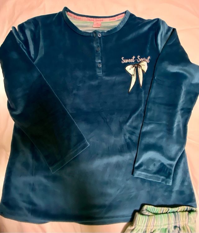 Pijama terciopelo mujer T/2XL