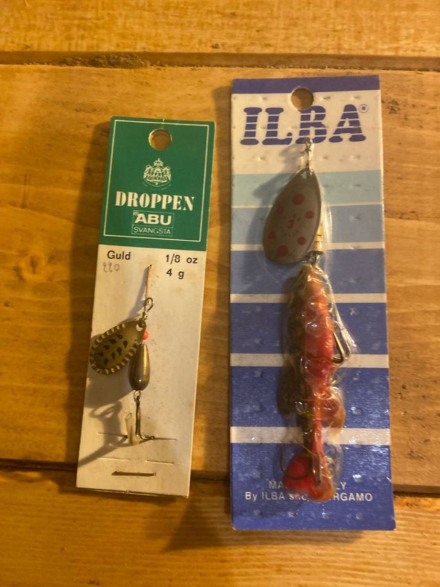 2 Esche da pesca ABU Droppen e ILBA