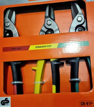 Tijeras Cortar Chapa (Izquierda, Recta)