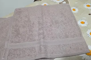 Asciugamani in cotone beige