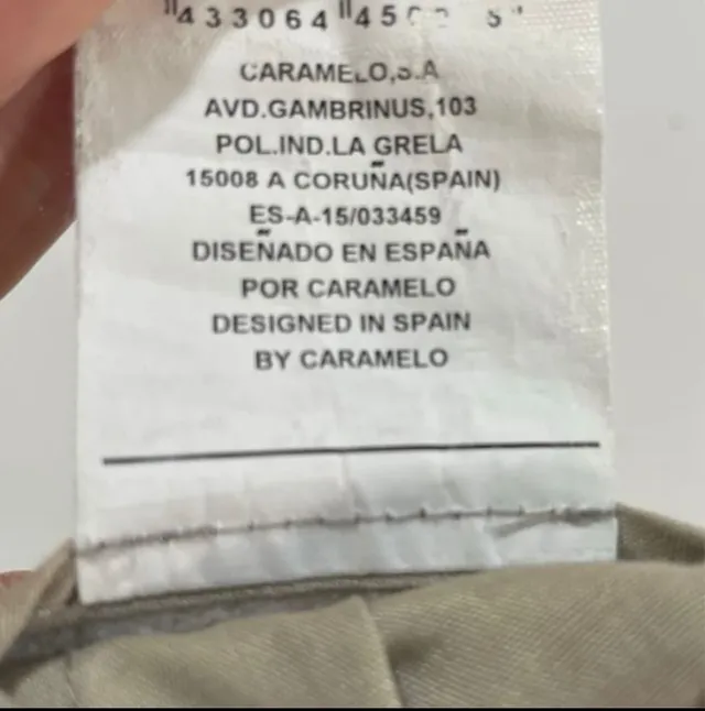 Pantalones beige de vestir