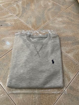 Polo Ralph Lauren Moletom Cinza Tamanho M