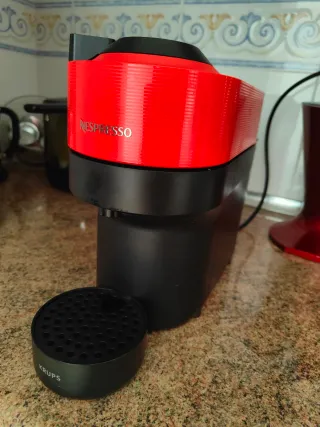 Cafetera Nespresso Vertuo Pop Roja