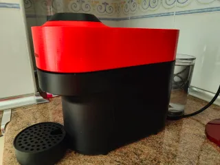 Cafetera Nespresso Vertuo Pop Roja