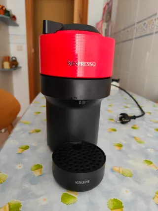 Cafetera Nespresso Vertuo Pop Roja