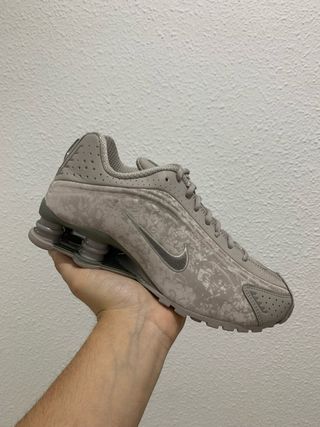 Nike Shox R4 Beige/Plata