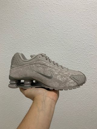 Nike Shox R4 Beige/Plata