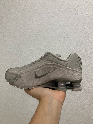 Nike Shox R4 Beige/Plata