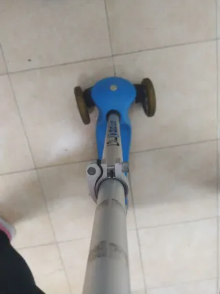 Patinete infantil 3 ruedas azul