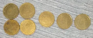 7 Monedas de 0,20€ de Austria