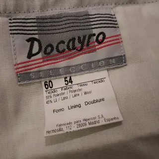 Traje de caballero azul oscuro