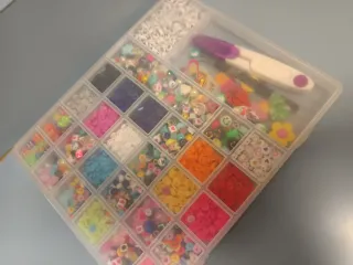 Cajita para hacer pulseras y bisutería