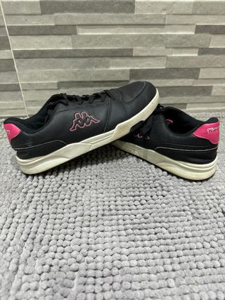 Zapatillas Kappa Negras y Rosas Talla 39