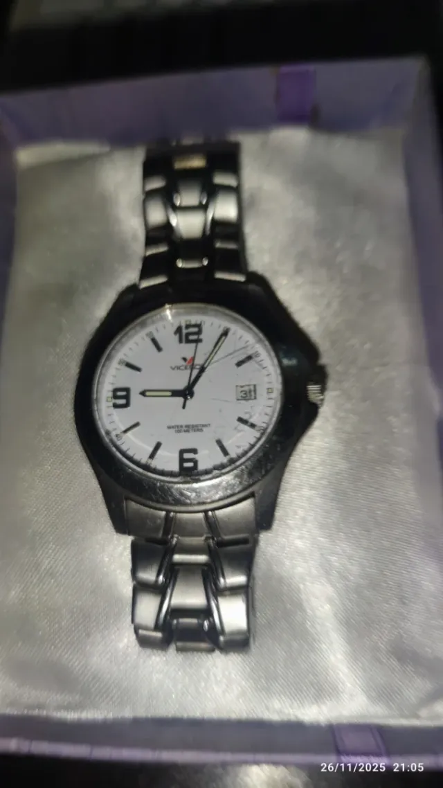Reloj Viceroy Caballero Plata y Blanco