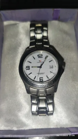Reloj Viceroy Caballero Plata y Blanco