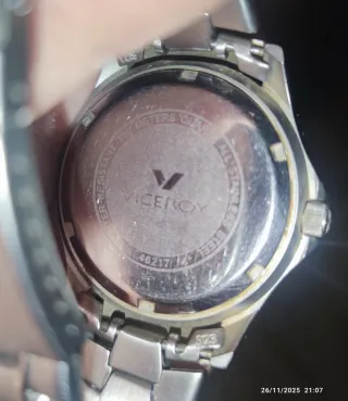 Reloj Viceroy Caballero Plata y Blanco