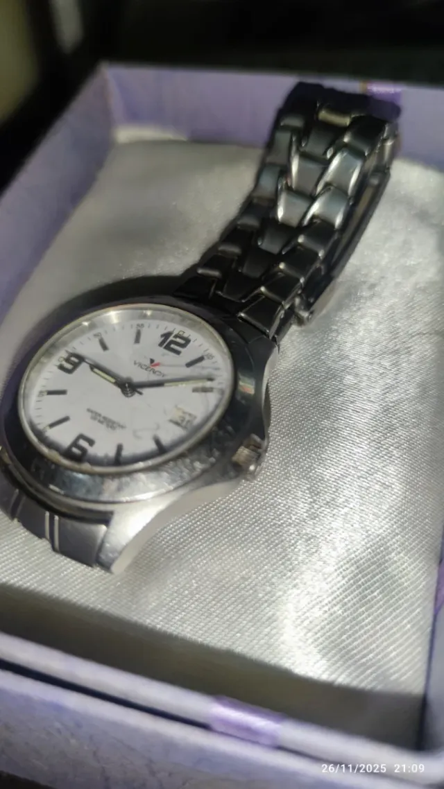 Reloj Viceroy Caballero Plata y Blanco