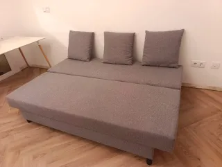 Sofá cama IKEA Älvdalen gris como nuevo