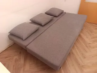 Sofá cama IKEA Älvdalen gris como nuevo