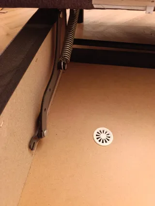 Sofá cama IKEA Älvdalen gris como nuevo