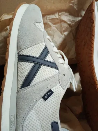 Zapatillas Munich Talla 41 Gris/Blanco