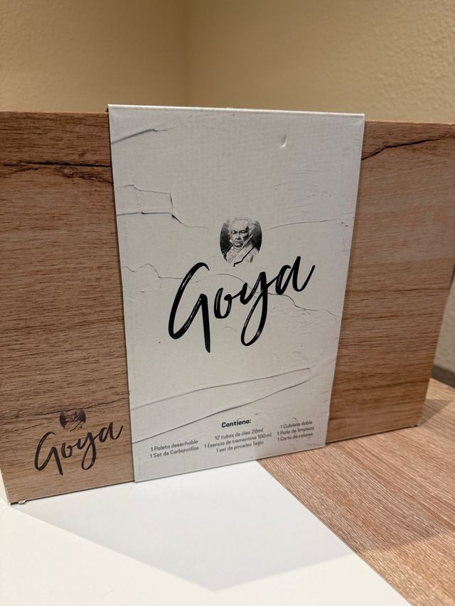Maletín Goya Pintura Óleo 12 Tubos + Accesorios