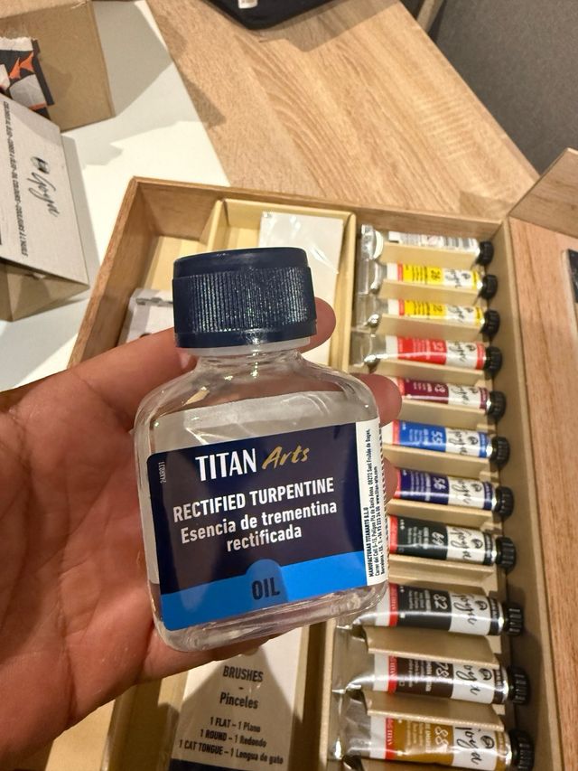 Maletín Goya Pintura Óleo 12 Tubos + Accesorios