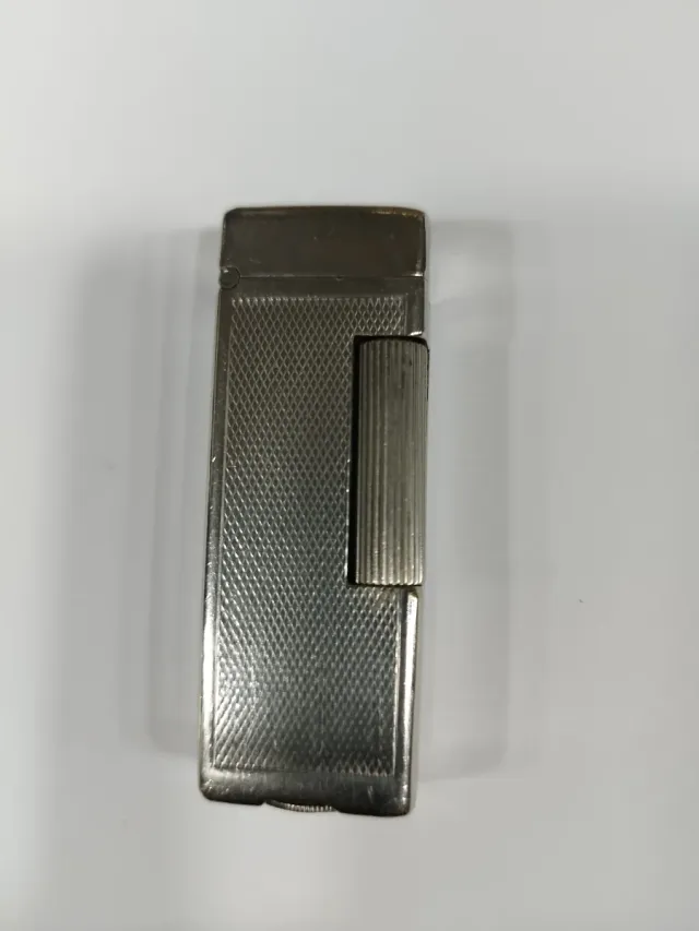 Mechero Dunhill Gasolina Plata
