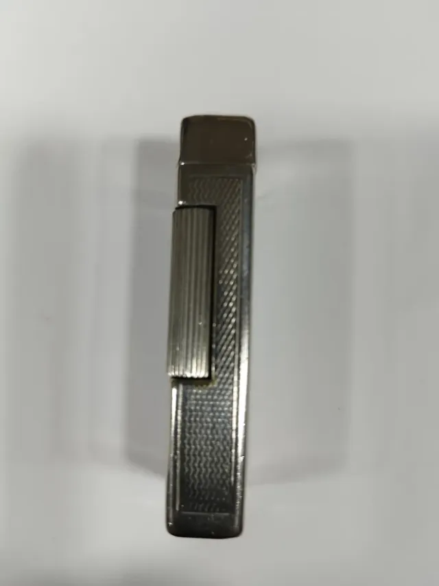 Mechero Dunhill Gasolina Plata