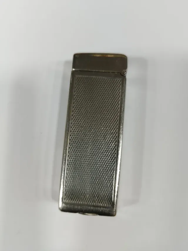 Mechero Dunhill Gasolina Plata