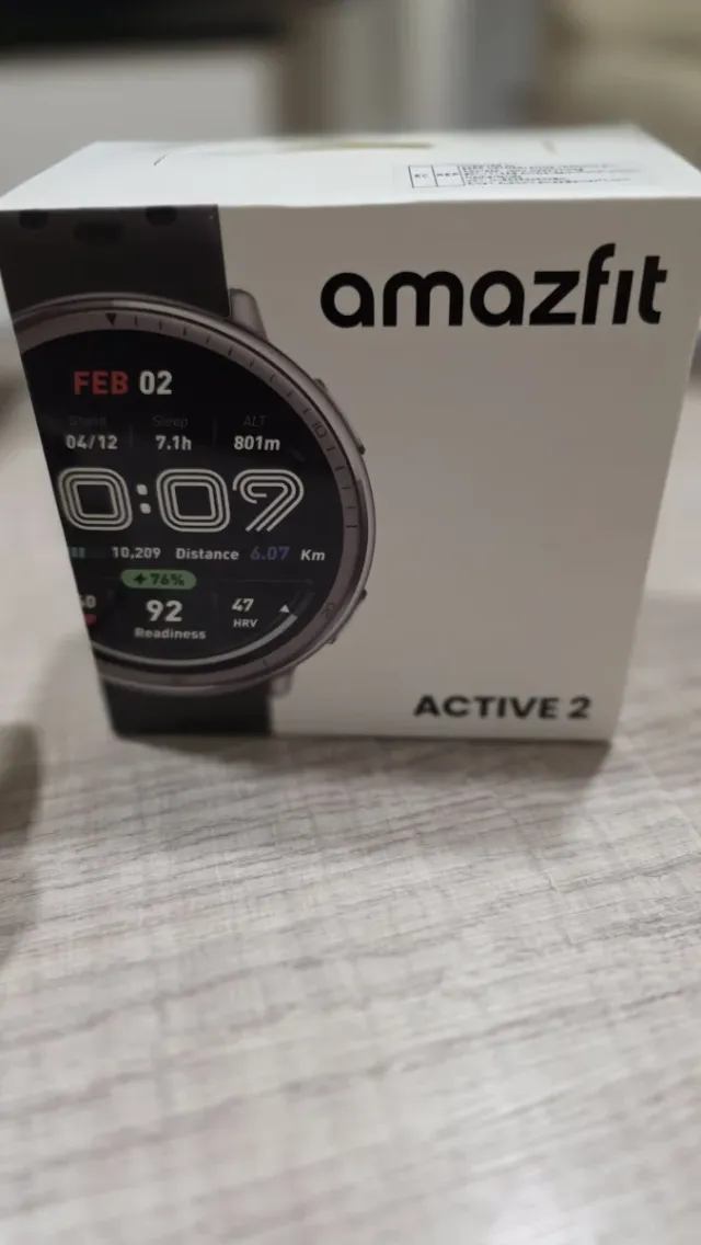 Reloj Amazfit Active 2 Negro Plata
