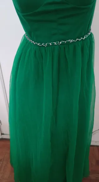 Vestido verde esmeralda talla XL sin estrenar