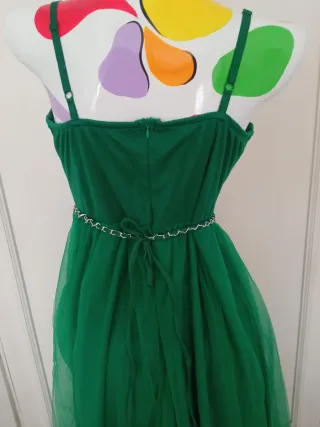 Vestido verde esmeralda talla XL sin estrenar