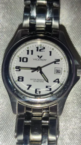 Reloj Viceroy Mujer Plata y Blanco