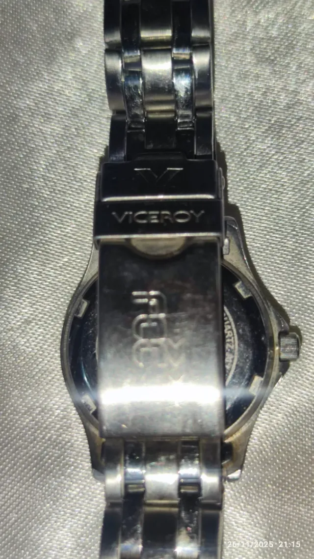 Reloj Viceroy Mujer Plata y Blanco